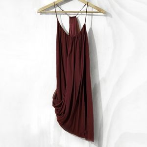 Silk Georgette Alice & Olivia  Draped Dress NWOT